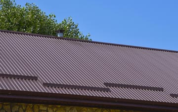 typical Audley End corrugated roof uses